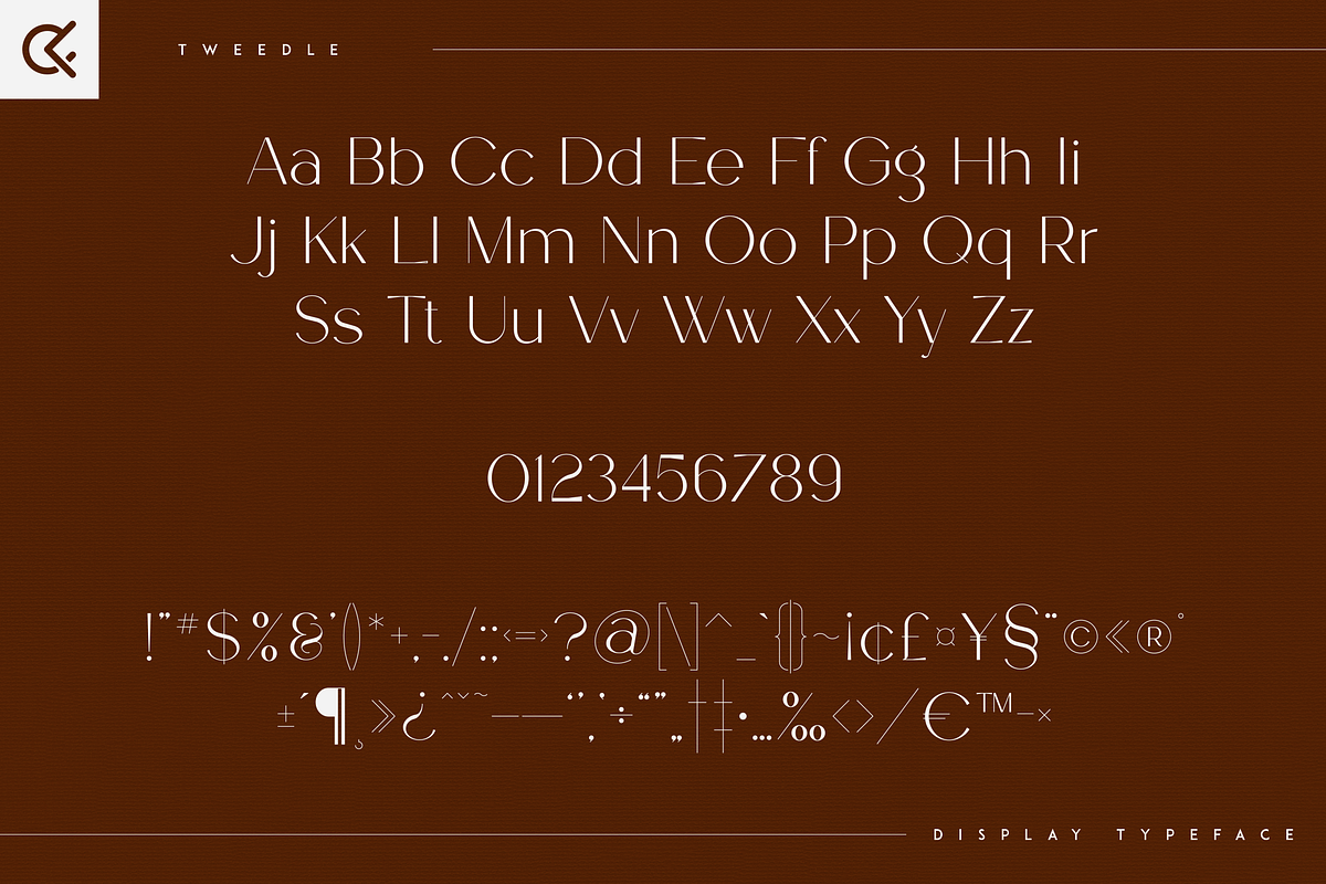 Tweedle - Display Typeface, a Serif Font by Only Fonts (Photo 8 of 10)