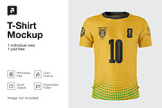 T-shirt mockup, an Advertising Mockup by _Adroit_ (Thumbnail 1 of 2)