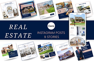 35 Real Estate Canva Templates