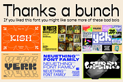 Reverse Contrast font: Mackerel, a Font by That That Creative (Thumbnail 12 of 12)