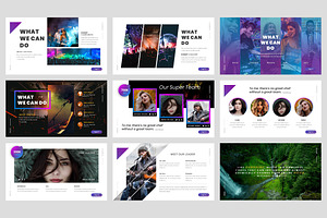 Music-Event PowerPoint Template