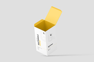 Rectangle Box Packaging Mockup