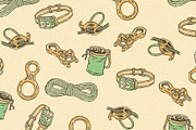 HAND DRAWN CLIMBING SET ILLUSTRATION, an Object Illustration by Southerntown (Thumbnail 3 of 9)