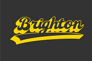 Atlanta - Bold Vintage Sports Font, a Script Font by WhymoreArt (Thumbnail 6 of 16)