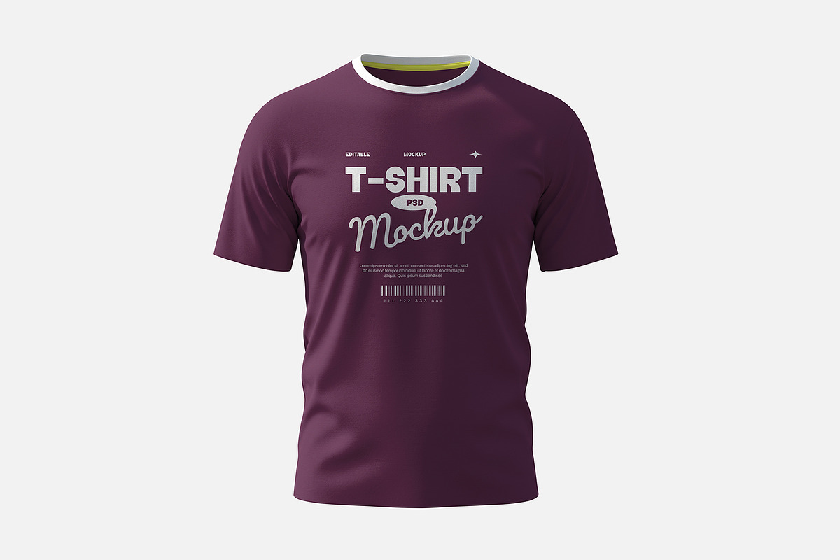 Editable T-Shirt Mockup, a Shirt Mockup by PixelWink (Photo 3 of 3)