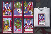 Creepmas Tarot, Creepy Christmas, an Illustration by SecondOfJuly (Thumbnail 2 of 4)