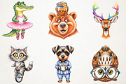Quirky Funny Animals Sublimation, an Illustration by RobertsArt (Thumbnail 6 of 7)