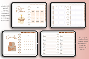 Undated Digital Planner Pdf