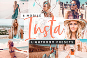 Insta mobile Lightroom presets, an Action Add-On by GDR Design (Thumbnail 1 of 8)