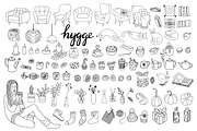 Hygge Procreate stamp brushes, a Brush Add-On by ViktoriArt (Thumbnail 2 of 10)