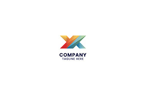 X Logo Template