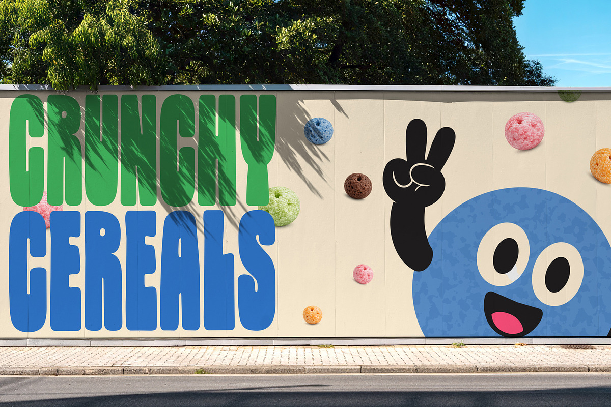 Blurb Chunky Condensed Display Font, a Sans Serif Font by BTYPE (Photo 12 of 12)
