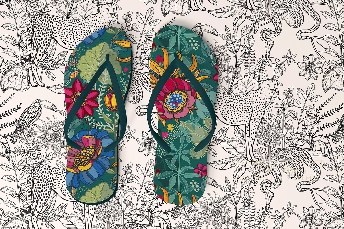 Wild Nature Vector Set, a Pattern Graphic by Molly art (Photo 9 of 9)