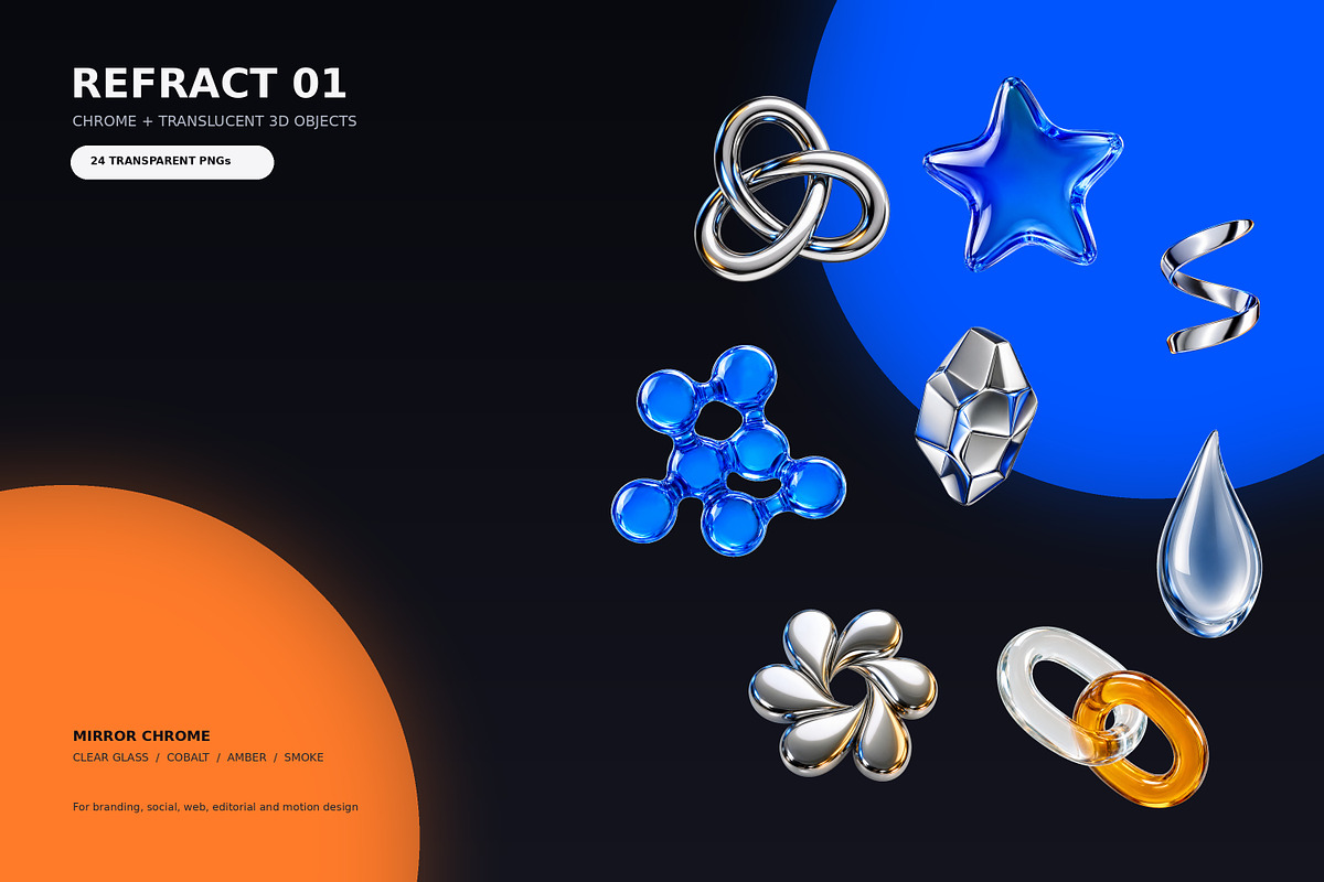 REFRACT 01: 24 3D Objects, an Object 3D Model by Dani Shami (Photo 1 of 3)