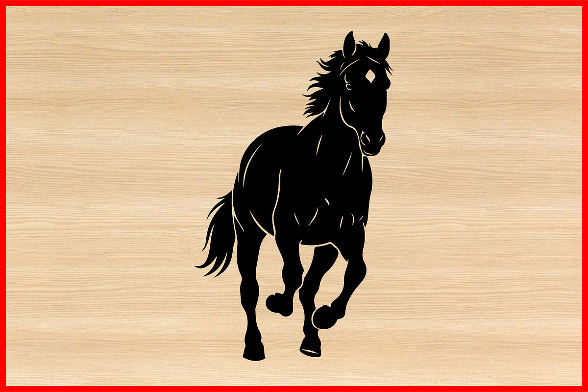 50 Horse Motion Silhouette Bundle, an Illustration by musafir_fashion (Photo 2 of 4)