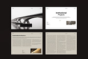 Architecture Portfolio Landscape, a Brochure Template by TemplateFolio-Shop (Thumbnail 13 of 18)