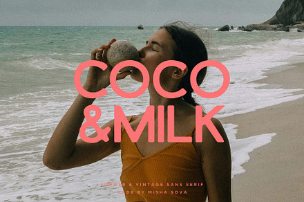 Coconut&Milk - Summer & Vintage Sans