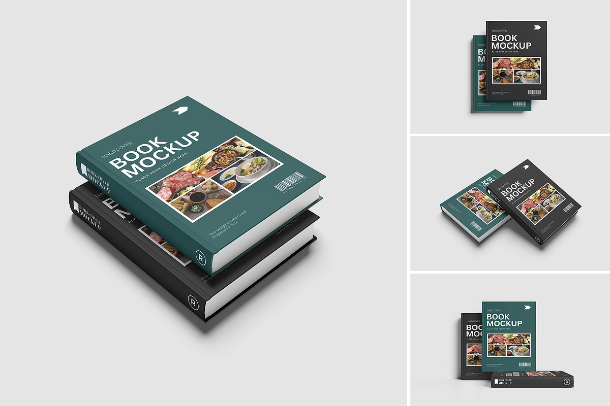 High Quality Book Cover Mockup, a Books & Magazine Mockup by AndikaGraphic (Photo 1 of 6)