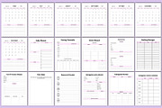 2025 Social Media Planner, a Stationery Template by Designmela01 (Thumbnail 3 of 4)