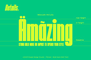 Felvice - The Bold Font, a Sans Serif Font by Snape Design Studio (Thumbnail 5 of 12)