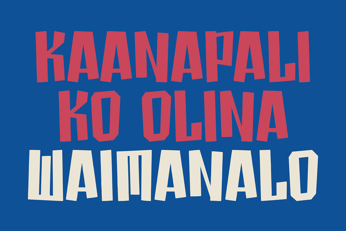 Emivast Summer Display Font, a Sans Serif Font by Maulana Creative (Photo 3 of 7)