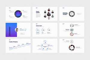 CRYPTO Powerpoint Template Light