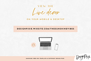 Wix Website Template Sunshine Vibes, a Wix Template by Design Pixie (Thumbnail 3 of 7)