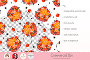 Kawaii Halloween Cake Seamless Patte, a Pattern Graphic by Chonnieartwork (Thumbnail 2 of 5)