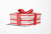 Square Gift Box Mockup, a Mockup by Mockupdaddy (Thumbnail 2 of 6)