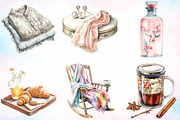 Spring Morning Routine Clipart PNG, a Seasonal Illustration by Canvas Craft (Thumbnail 2 of 3)