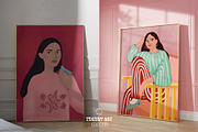 Trendy Art Gallery 3, a Graphic by Wall Art Print Studio (Thumbnail 7 of 13)