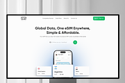 eSIM Website Ui/Ux Kit – Travel eSIM, a Landing Page Template by Soulfuldesignstudio (Thumbnail 9 of 9)
