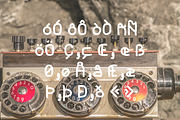 Teletype Curve, a Sans Serif Font by TNE Designs (Thumbnail 3 of 5)