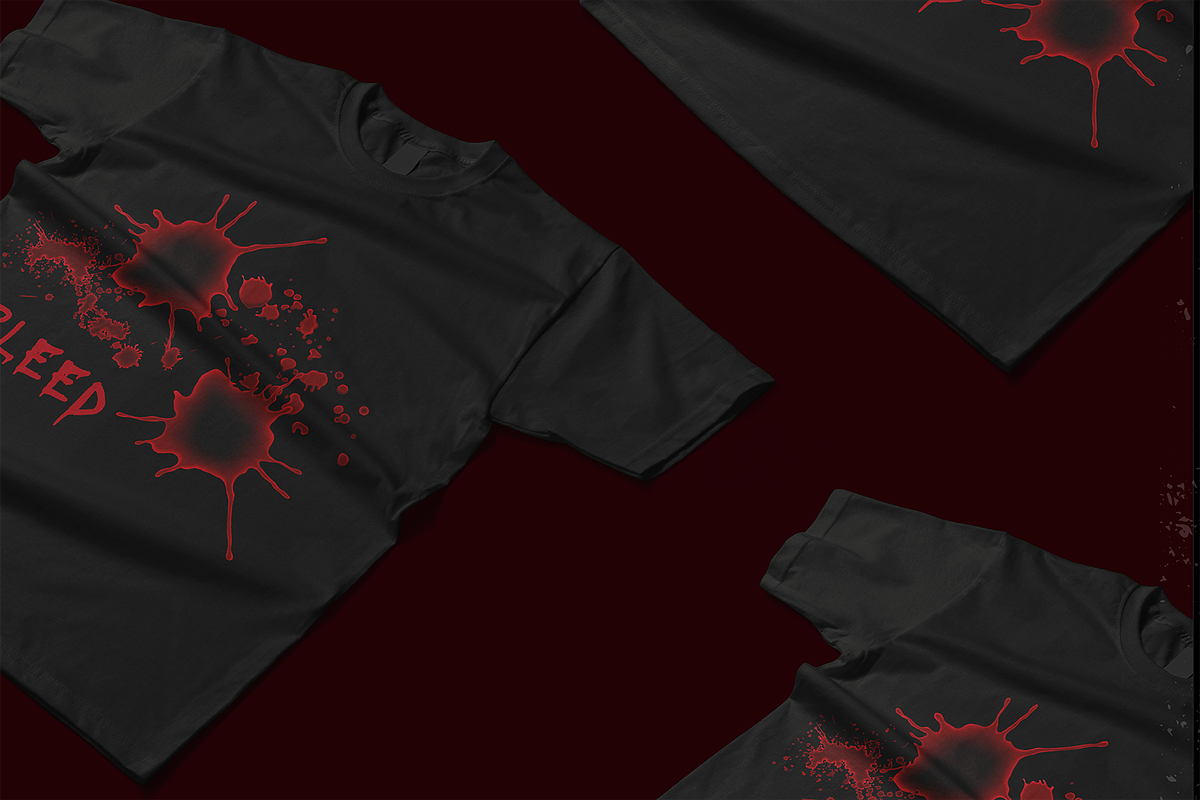 Blood Overlay Element Set, a Seasonal Illustration by Invisual Studio (Photo 6 of 7)