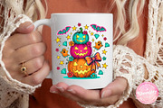 Floral Halloween Ghost Coquette Png, an Icon by CreationArt (Thumbnail 4 of 4)