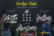 Hayne - Sans, Script & Brush Script, a Script Font by dexsarharryfonts (Thumbnail 4 of 10)