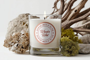 Clear Glass Organic Style Candle, a Household Mockup by 1001 mockups (Thumbnail 7 of 8)