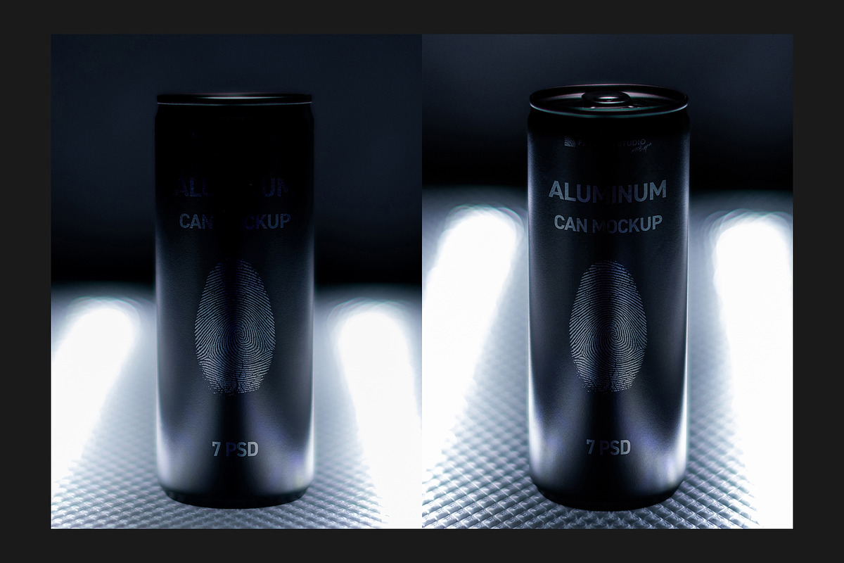 Aluminum Can Mockup, a Product Mockup by Freeman Studio (Photo 9 of 14)
