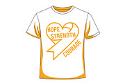 Cancer Day T Shirt Elements Bundle, a Healthcare Illustration by balal (Thumbnail 28 of 29)