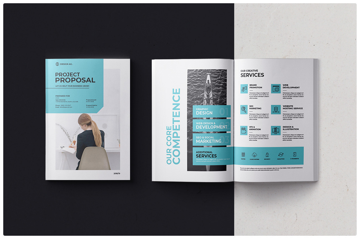 Proposal Bundle, a Brochure Template by GraphicsEgg (Photo 3 of 29)