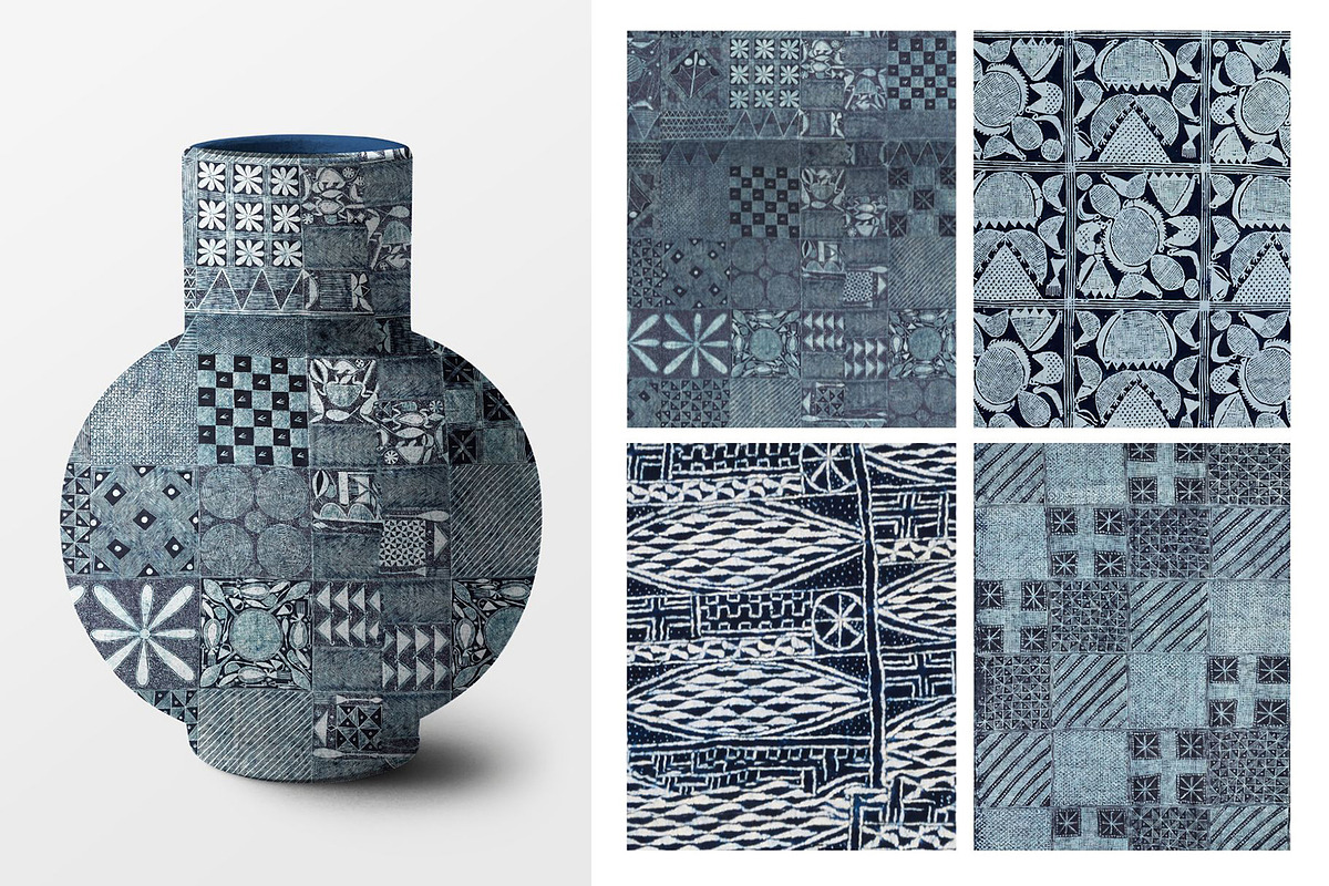 vintage fabric seamless pattern 3, a Pattern Graphic by ARTOZEN DIGITAL (Photo 4 of 10)