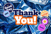Animated Retro Stickers Pack, a Decorative Illustration by IMG Visuals (Thumbnail 3 of 4)
