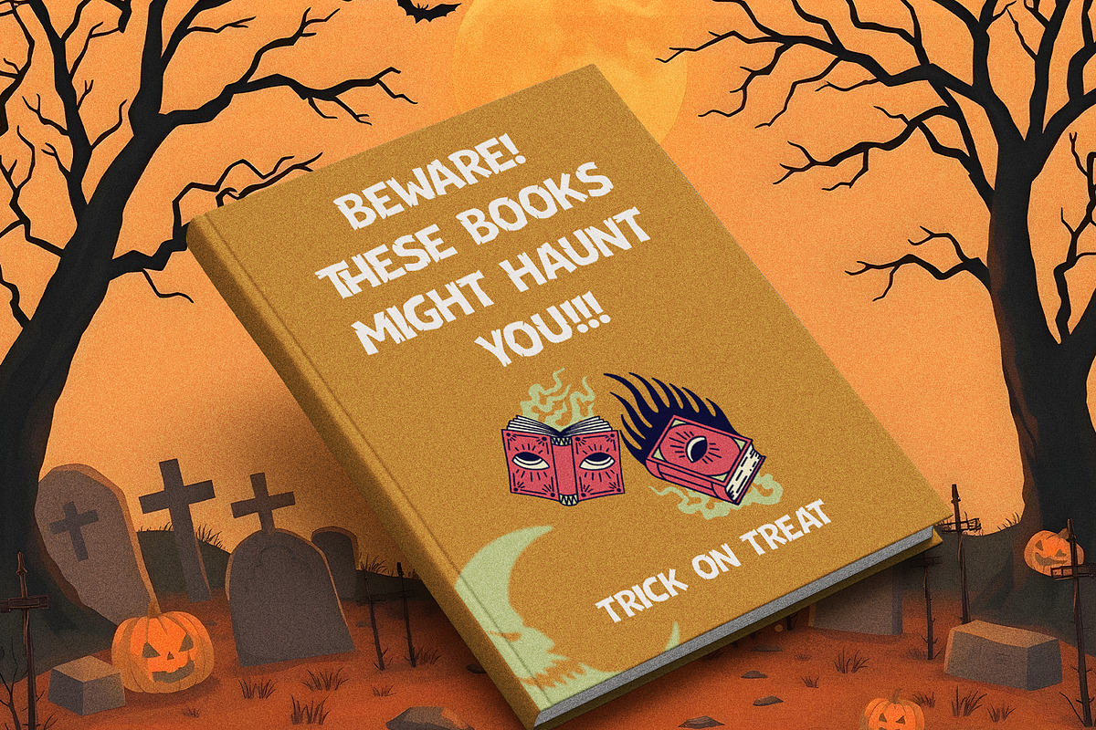 Leilmod Tuperps Horror Display Font, a Sans Serif Font by Maulana Creative (Photo 5 of 7)
