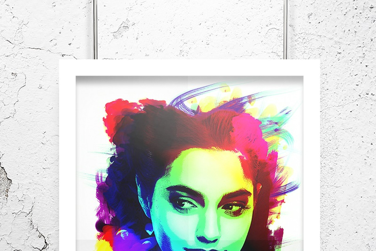 Art Stick Photo Template, an Action Add-On by MRI STUDIO (Photo 3 of 10)