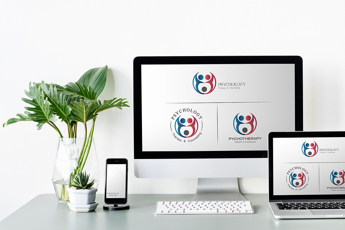 Calming Psychotherapy Logo Design preview 8