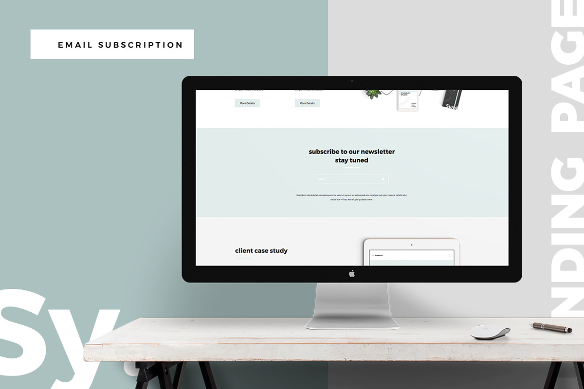 Symbolis Bootstrap Landing Page, a Bootstrap Template by Egotype (Photo 9 of 18)