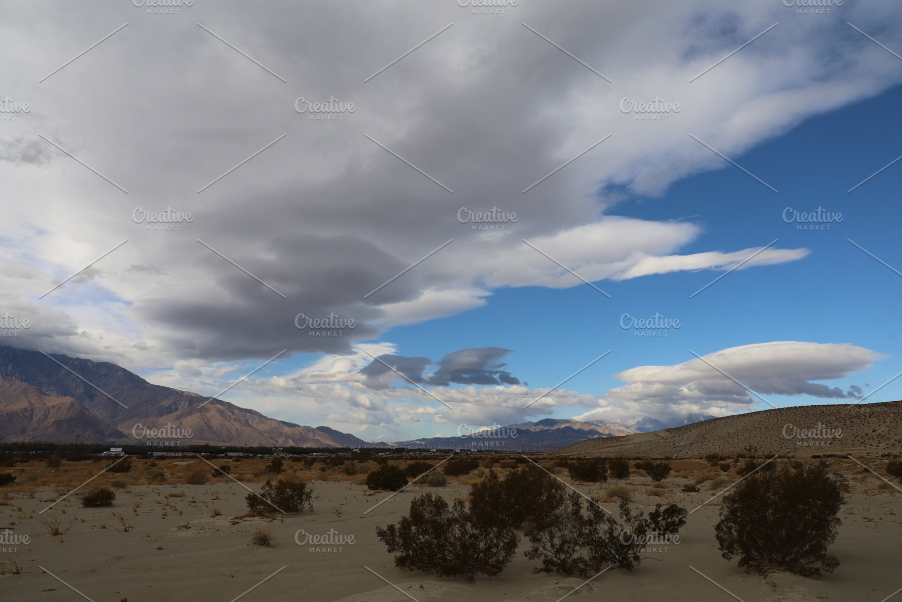 Desert around Palm Springs, California, USA, a Nature Photo by uncreative