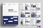 White Paper Template, a Brochure Template by E-Type (Thumbnail 1 of 7)