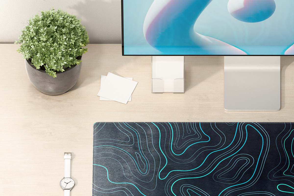 Desk Mat Mockup, a Graphic by rebrandy (Photo 3 of 6)