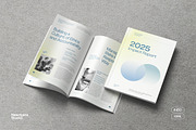 Minimal Gradient ESG Impact Report, a Brochure Template by Neermana (Thumbnail 1 of 11)